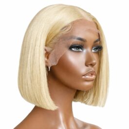 613 Blonde Wig Bob Pre Plucked